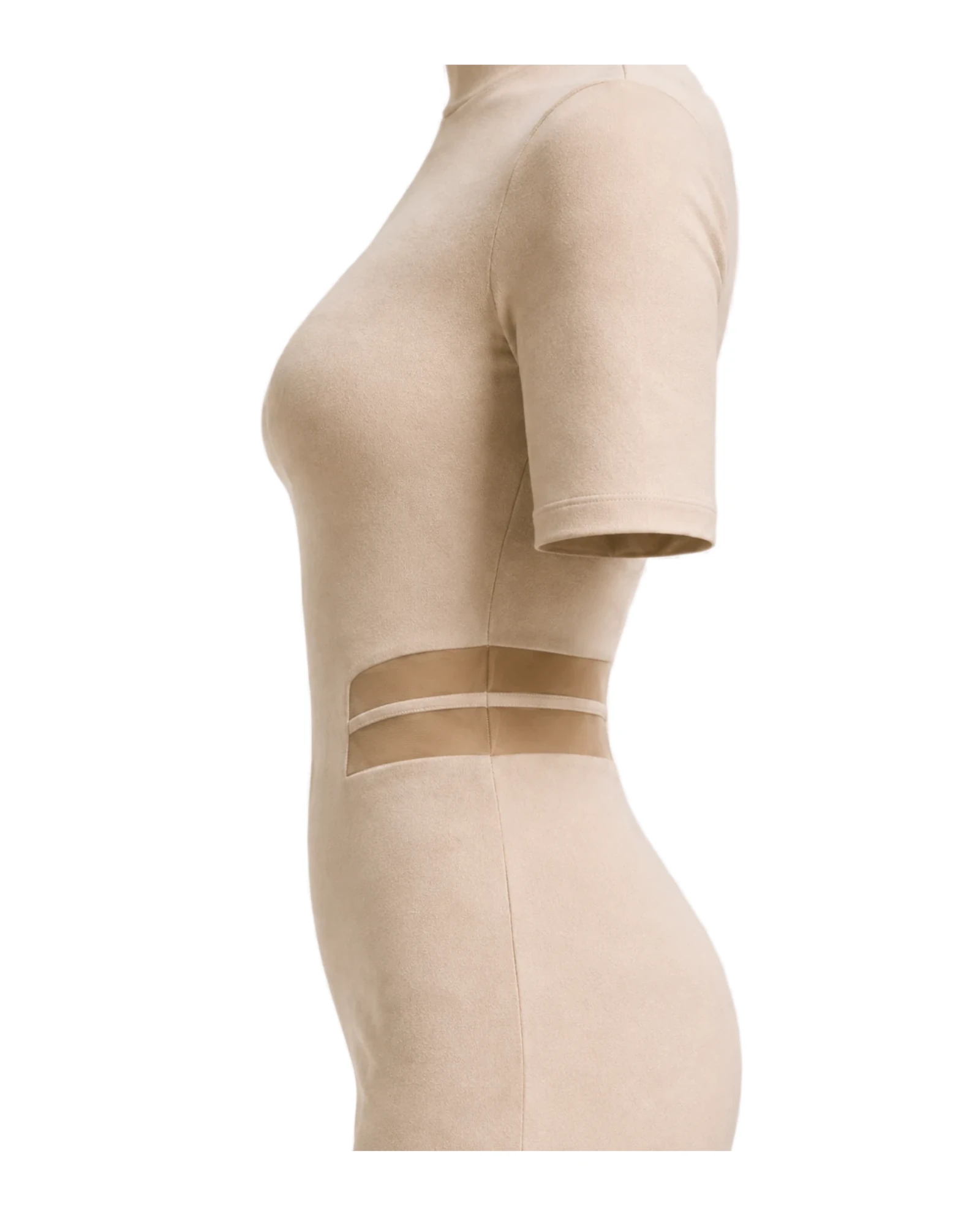 Rear detail of the Harmony Dress Flex Spine