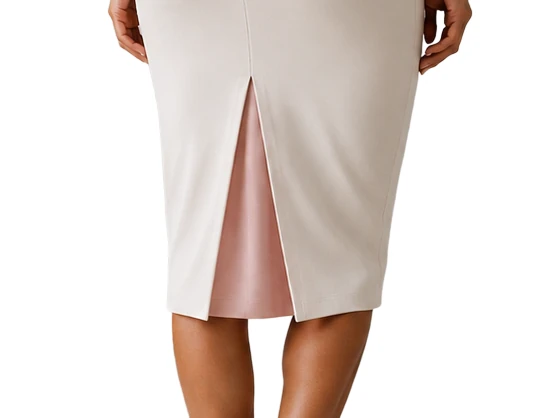 backside detail of the Harmony Pencil Skirt